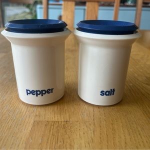 80s classic vintage salt and pepper shakers